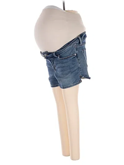 Pre-owned Blanqi Denim Shorts In Blue