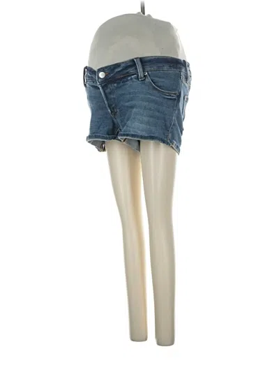 Pre-owned Blanqi Denim Shorts In Blue