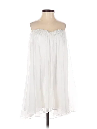 Pre-owned Blaque Label Cocktail Dress In White