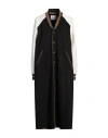 Blast-off Woman Coat Black Size 6 Acrylic, Polyethylene, Wool, Polyester