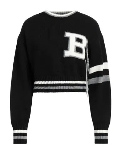 Blast-off Woman Sweater Black Size S Acrylic