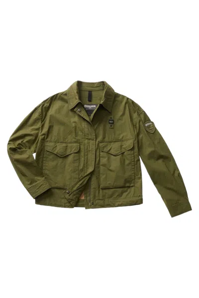 Blauer - 685 Green Jacket Siepe 24sbldc04124
