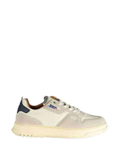 Blauer 936 Panelled Sneakers In Neutral