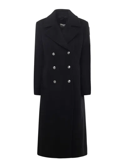 Blauer Charlotte Double-breasted Wool Coat In Multi