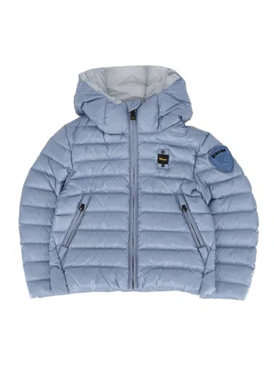 Blauer Kids' Acton Junior Down Jacket Blue 80j Light Blue 80i Lining
