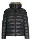 Blauer Adams Hooded Padded Jacket In Green