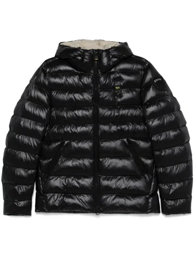 Blauer Adams Jacket In Schwarz