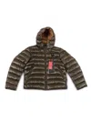 Blauer Adams Hooded Padded Jacket In Green