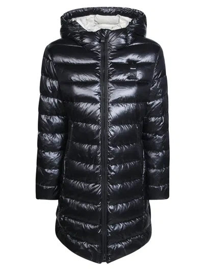 Blauer Adelaide Mini Puffer Jacket For Women In Nero