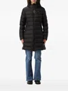 Blauer Agnes Hooded Coat In Black