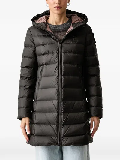 Blauer Agnes Hooded Jacket In Black