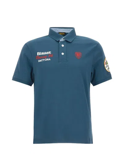 Blauer Albano Polo Shirt In Blue