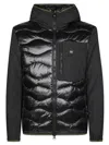 Blauer Quilted Down Jacket Casual Jackets, Parka Black In Black