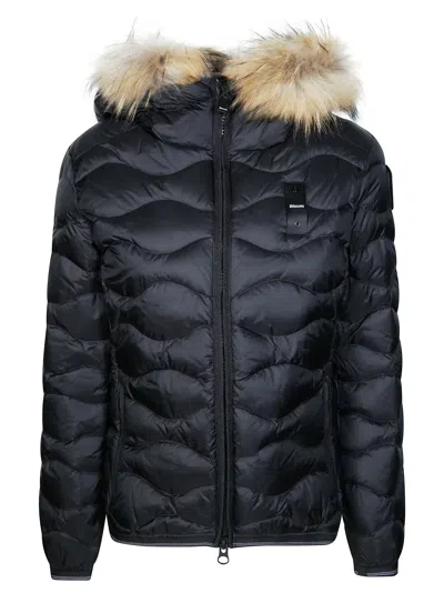 Blauer Aldie Women's Lightweight Puffer Jacket In Nero