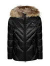 Blauer Alicia Down Jacket With Hood In Black