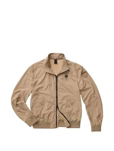 Blauer Alwin Bomber Jacket In Neutral