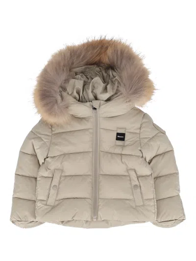 Blauer Amory Baby Padded Jacket Beige 301 In Multi