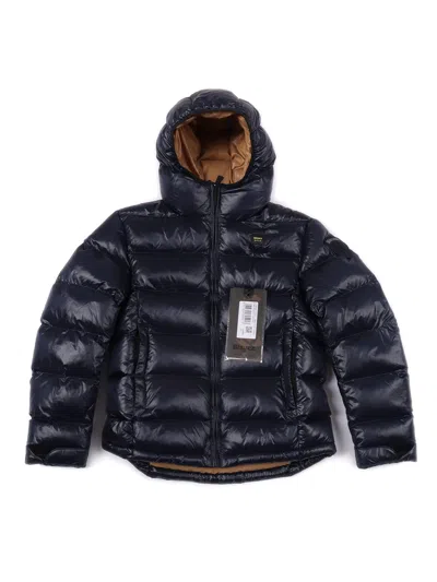 Blauer Kids' Ansel Junior Down Jacket In Blue