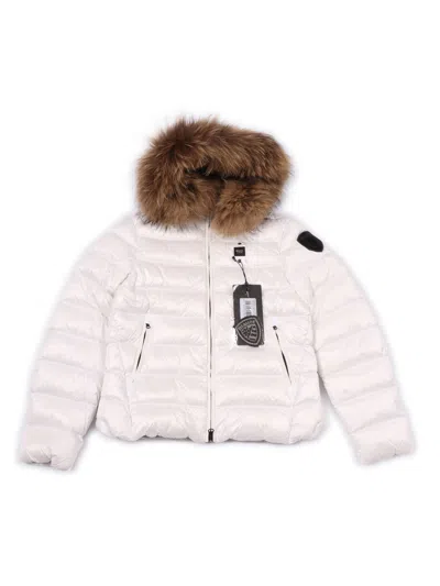 Blauer Kids' Arcadia Junior Down Jacket In White