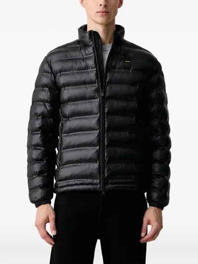 Blauer Aura Padded Jacket In Black
