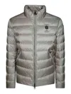 Blauer Austin Piumino Interno A Contrasto In Grey