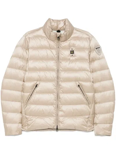 Blauer Austin Puffer Jacket In Neutrals