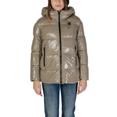 Blauer Polyamide Jackets & Women's Coat In Beige