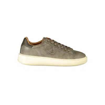 Blauer Polyester Men's Sneaker In Beige