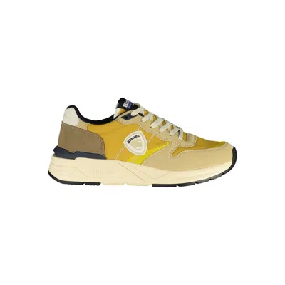 BLAUER BLAUER BEIGE POLYURETHANE MEN MEN'S SNEAKER