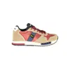 BLAUER BEIGE SPORTS SNEAKERS WITH CONTRAST ACCENTS