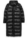 Blauer Adelaide Checked Padded Coat In Black