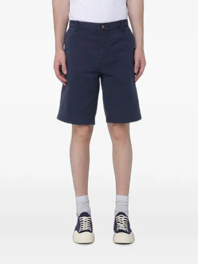 Blauer Bermuda Shorts In Blue