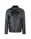 Blauer Biker Ezekiel Nero