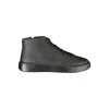 Blauer Zipped Leather High-top Sneakers In Black