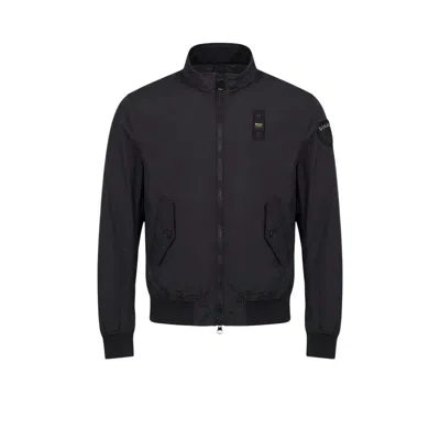 Blauer Black Polyamide Bomber