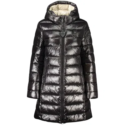 Blauer Black Polyamide Women's Jacket