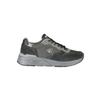 Blauer Black Polyester Men's Sneaker