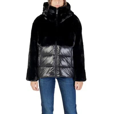 Blauer Black Polyester Women's Coat