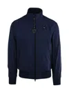 Blauer Blue Anson Bomber Jacket In Blue