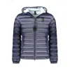 Blauer Blue Polyamide Shell Jacket