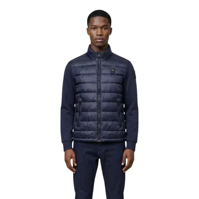 Blauer Blue Polyamide Shell Jacket