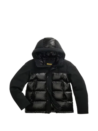 Blauer Brook Quilted Hooded Jacket In Multi