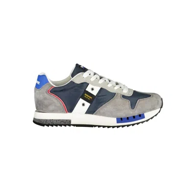 BLAUER BROWN LEATHER MEN SNEAKER