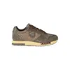 Blauer Brown Polyester Athletic Sneakers In Multi