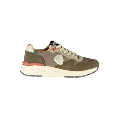 Blauer Brown Polyester Sneaker In Green