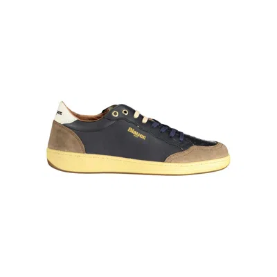 BLAUER BLAUER BROWN POLYESTER MEN'S SNEAKER