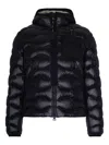 Blauer Bryant Hooded Quilted Jacket In Black
