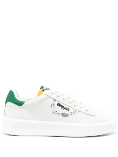 Blauer Buck Sneakers In White