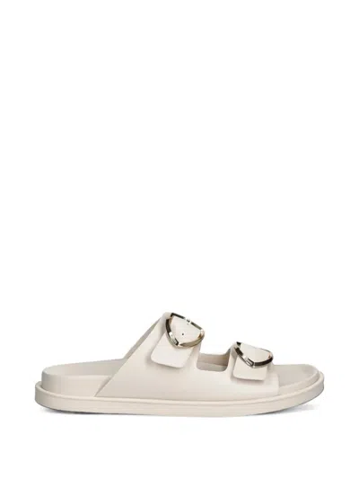 Blauer Buckle-fastening Sandals In White