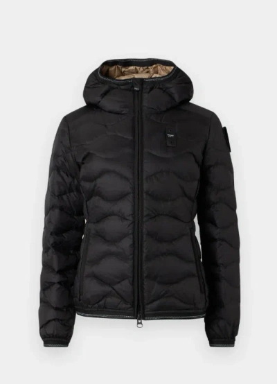 Blauer Camelia In Black